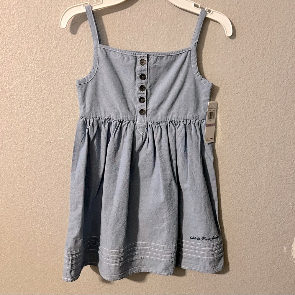 NWT Girls Calvin Klein Jeans Dress